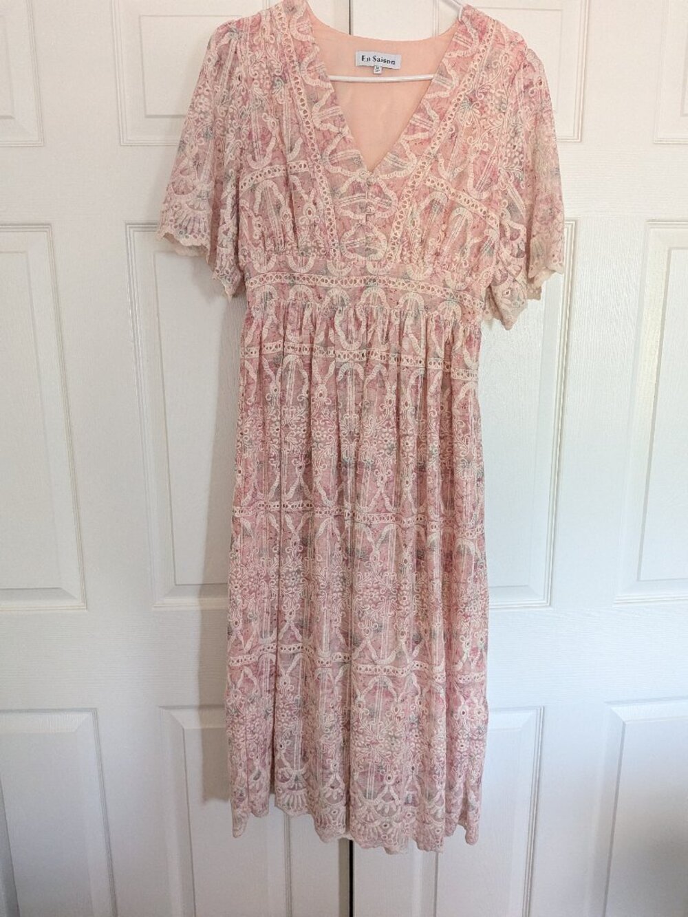 En Saison Kiera Eyelet Dress